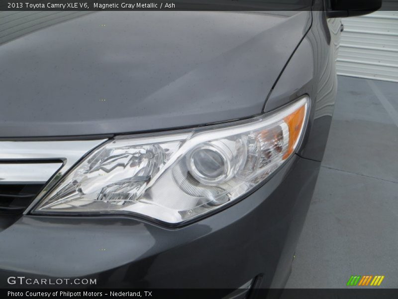 Magnetic Gray Metallic / Ash 2013 Toyota Camry XLE V6