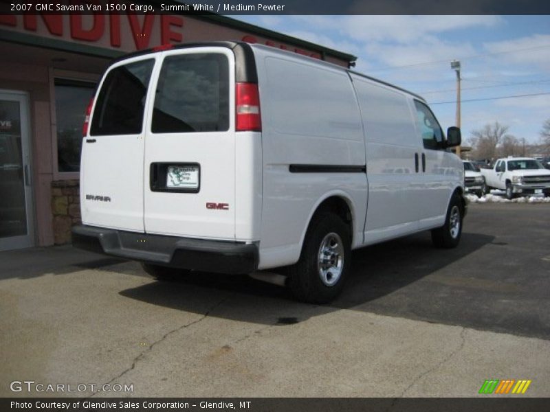 Summit White / Medium Pewter 2007 GMC Savana Van 1500 Cargo
