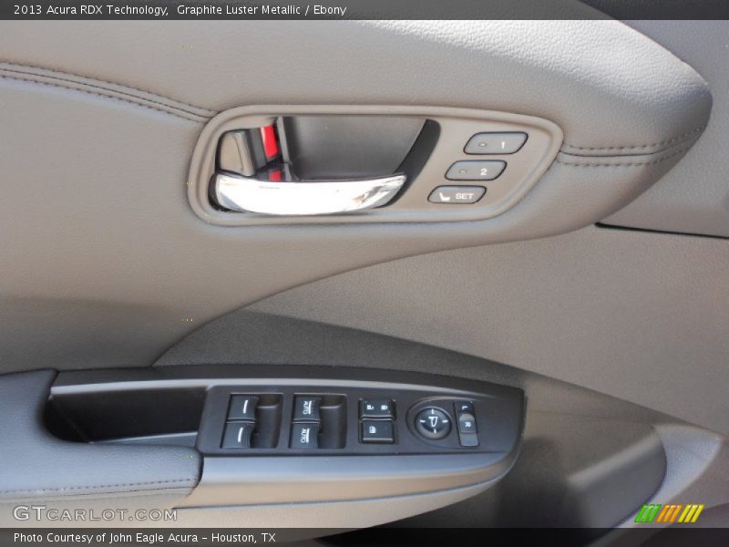Graphite Luster Metallic / Ebony 2013 Acura RDX Technology