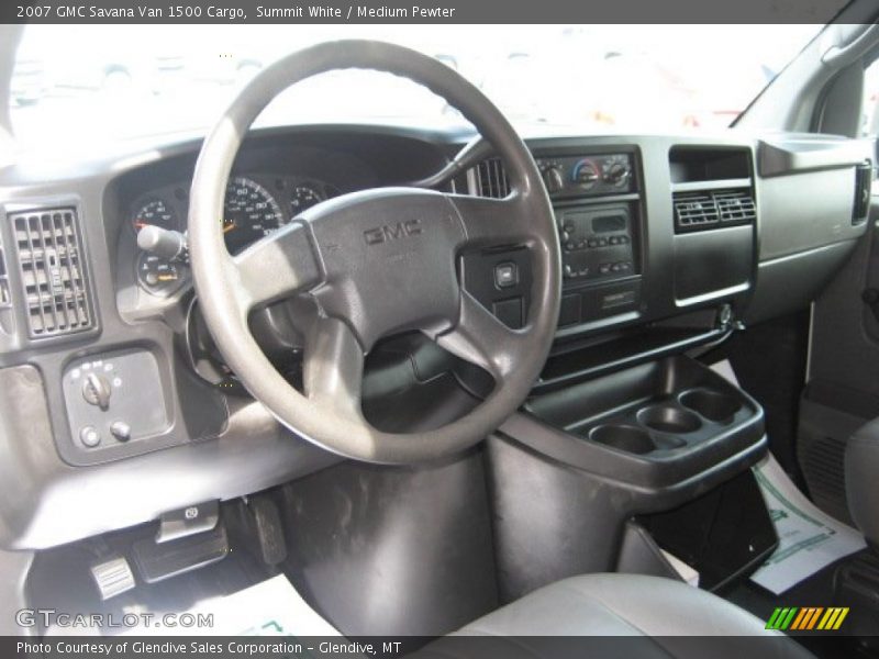 Summit White / Medium Pewter 2007 GMC Savana Van 1500 Cargo