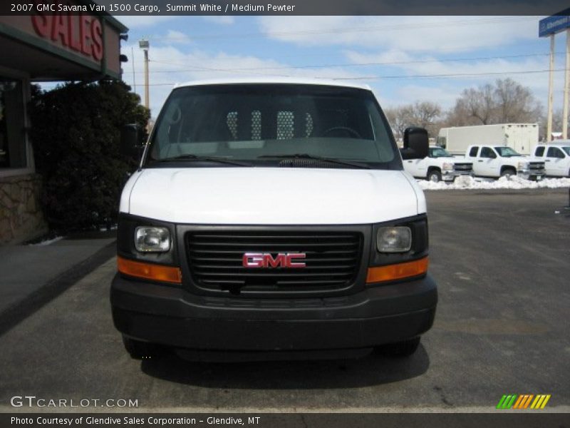 Summit White / Medium Pewter 2007 GMC Savana Van 1500 Cargo