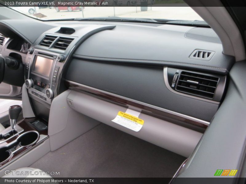 Magnetic Gray Metallic / Ash 2013 Toyota Camry XLE V6