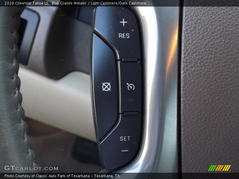 Blue Granite Metallic / Light Cashmere/Dark Cashmere 2010 Chevrolet Tahoe LS