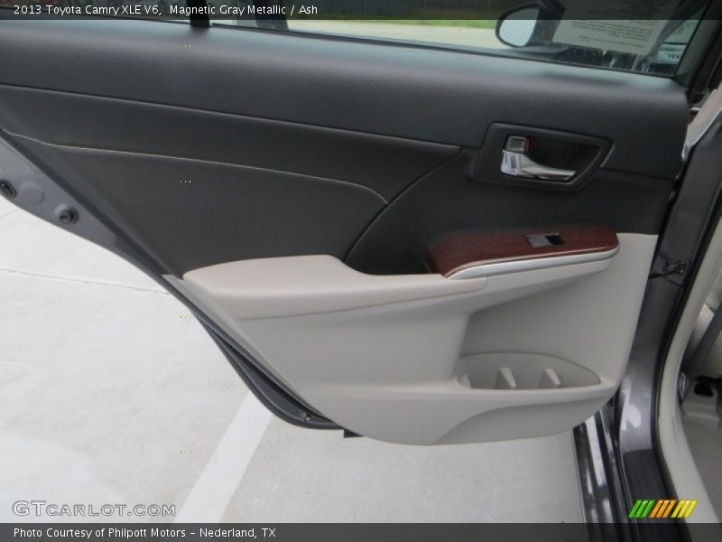 Magnetic Gray Metallic / Ash 2013 Toyota Camry XLE V6