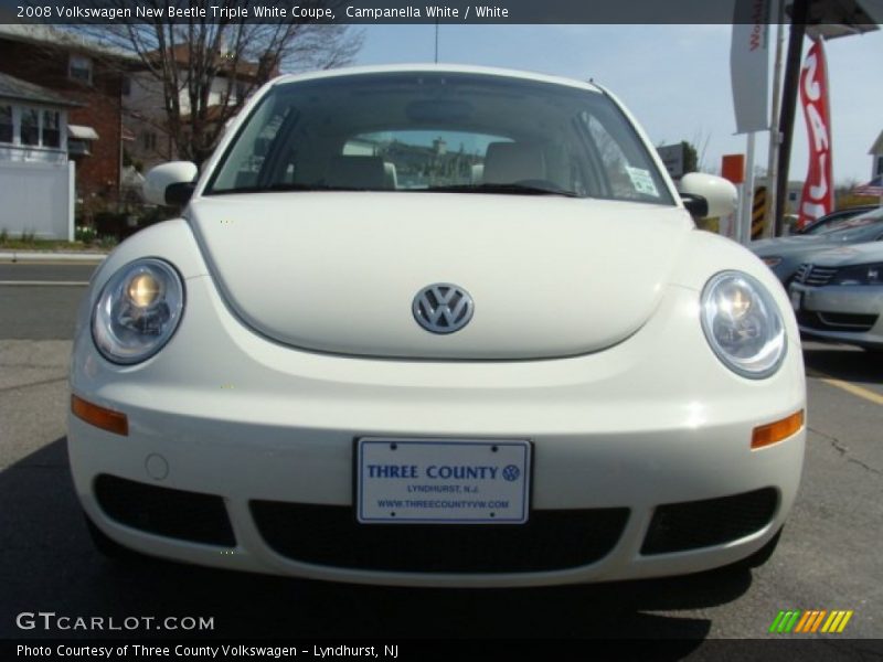 Campanella White / White 2008 Volkswagen New Beetle Triple White Coupe