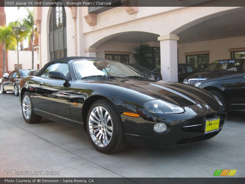 Midnight Pearl / Charcoal 2005 Jaguar XK XK8 Convertible