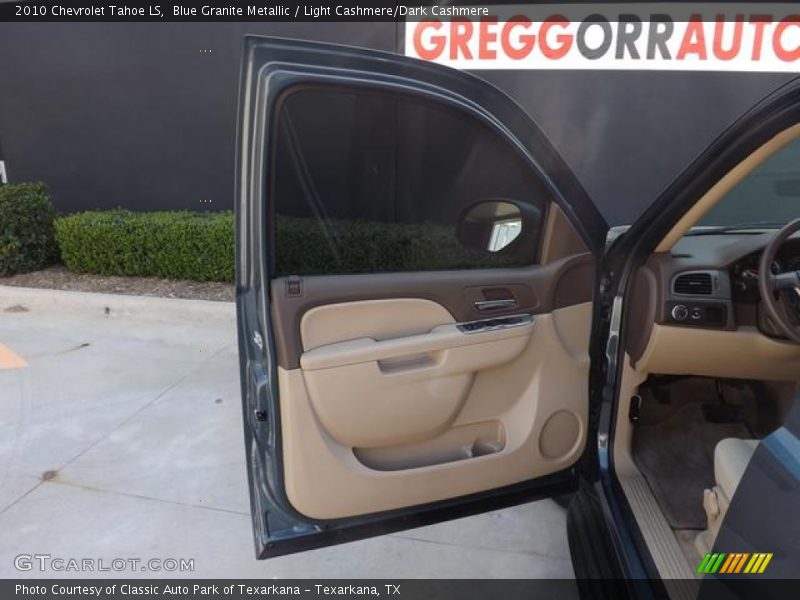 Blue Granite Metallic / Light Cashmere/Dark Cashmere 2010 Chevrolet Tahoe LS