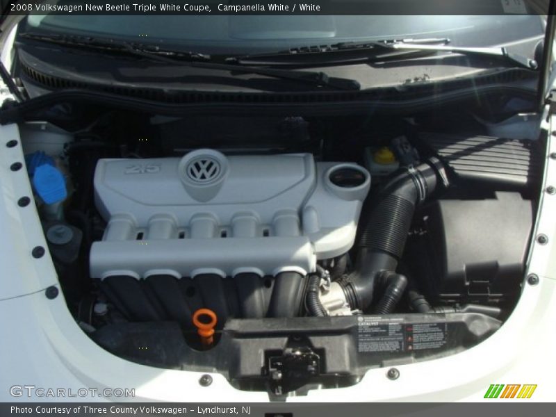  2008 New Beetle Triple White Coupe Engine - 2.5L DOHC 20V 5 Cylinder
