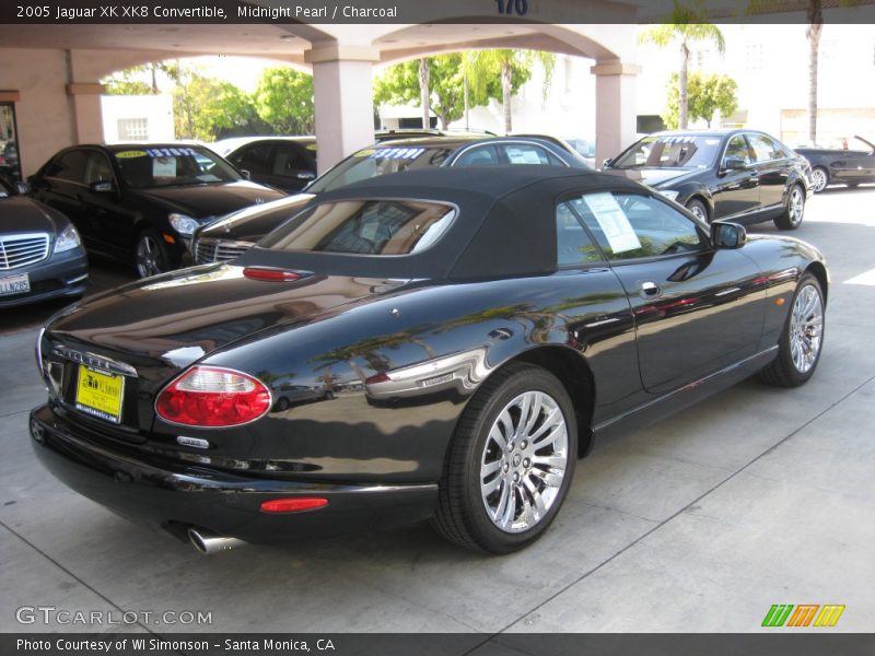 Midnight Pearl / Charcoal 2005 Jaguar XK XK8 Convertible