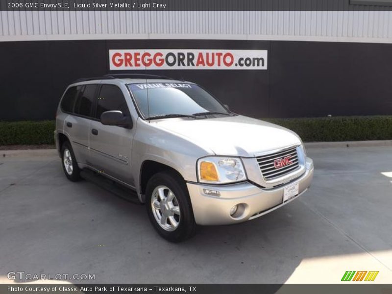Liquid Silver Metallic / Light Gray 2006 GMC Envoy SLE