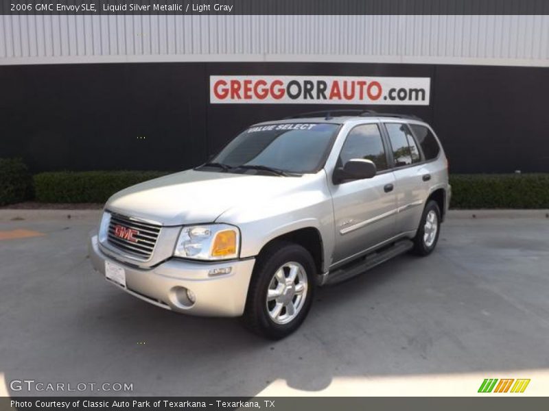 Liquid Silver Metallic / Light Gray 2006 GMC Envoy SLE