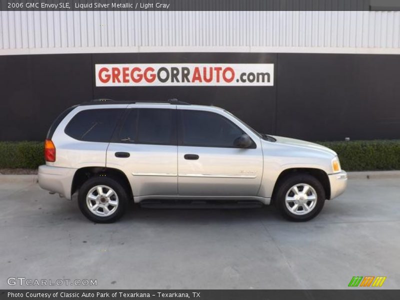 Liquid Silver Metallic / Light Gray 2006 GMC Envoy SLE