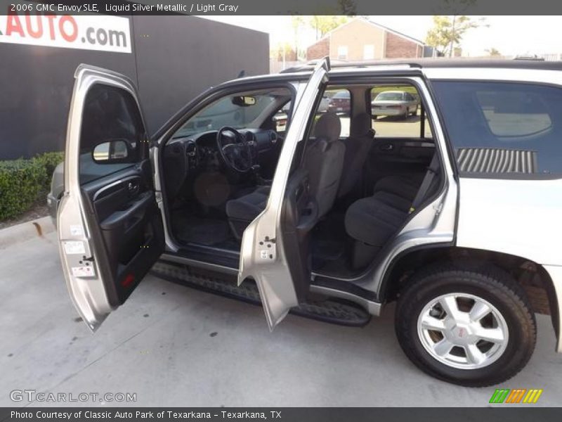 Liquid Silver Metallic / Light Gray 2006 GMC Envoy SLE
