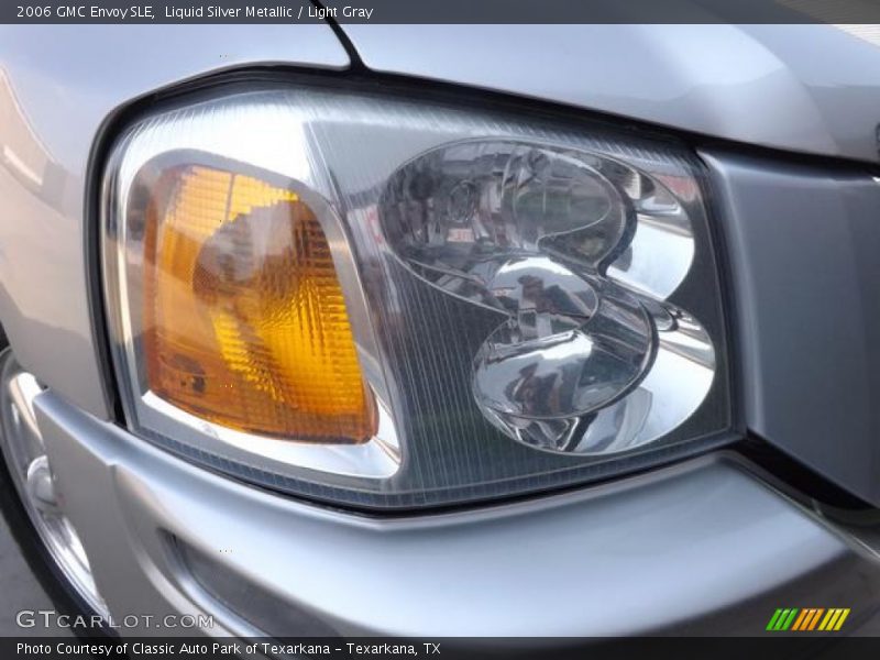 Liquid Silver Metallic / Light Gray 2006 GMC Envoy SLE