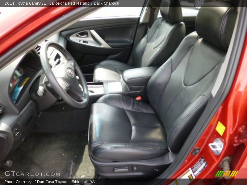 Barcelona Red Metallic / Dark Charcoal 2011 Toyota Camry SE