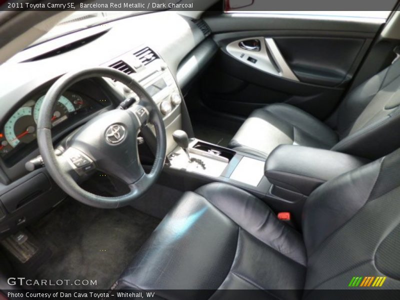 Barcelona Red Metallic / Dark Charcoal 2011 Toyota Camry SE