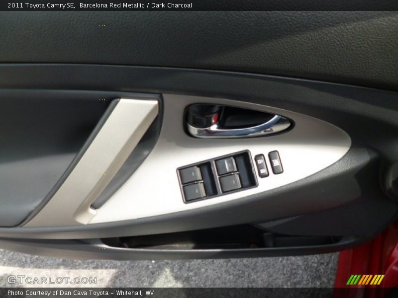 Barcelona Red Metallic / Dark Charcoal 2011 Toyota Camry SE
