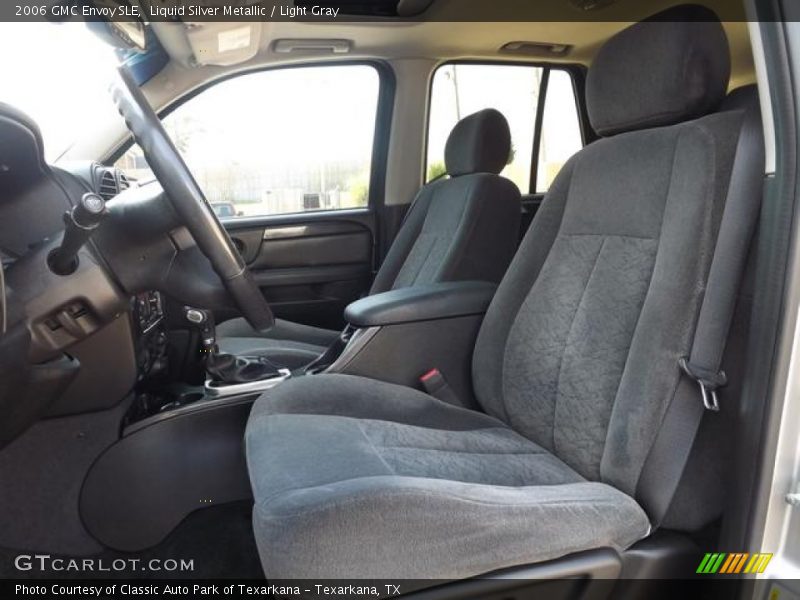Liquid Silver Metallic / Light Gray 2006 GMC Envoy SLE