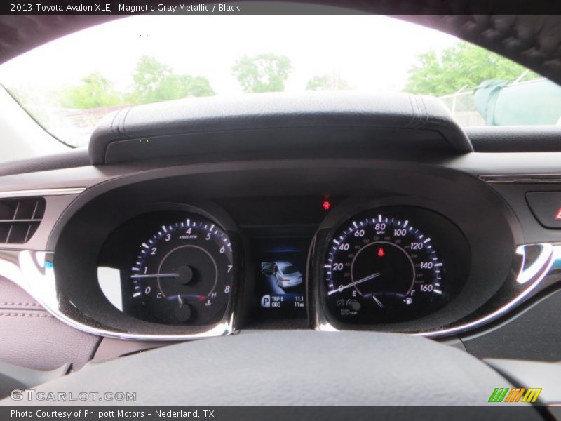 Magnetic Gray Metallic / Black 2013 Toyota Avalon XLE