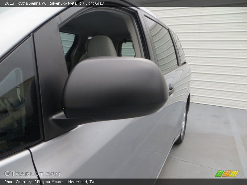 Silver Sky Metallic / Light Gray 2013 Toyota Sienna V6