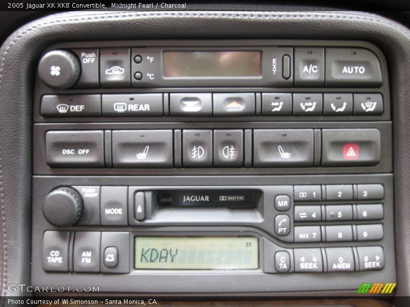 Controls of 2005 XK XK8 Convertible
