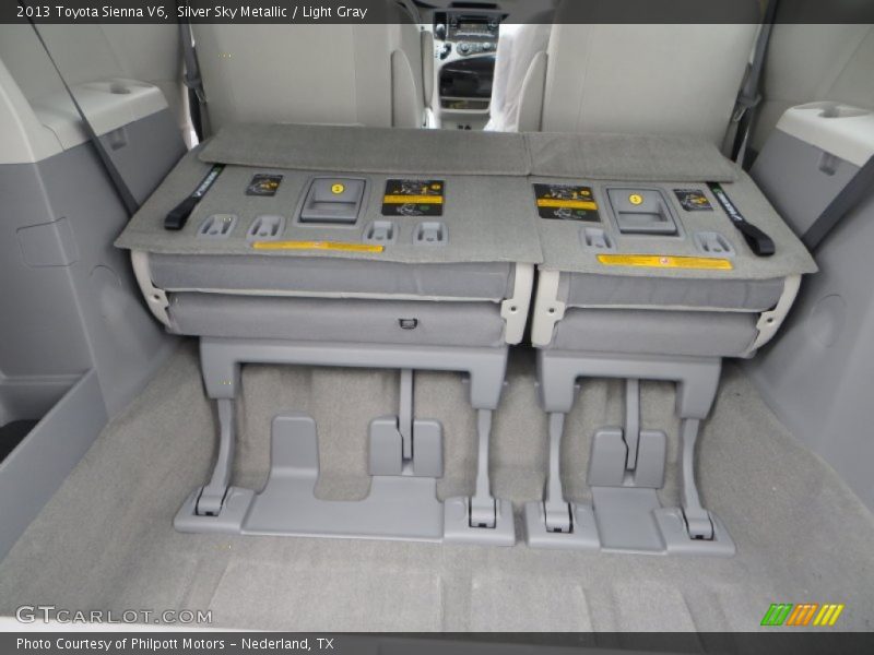 Silver Sky Metallic / Light Gray 2013 Toyota Sienna V6