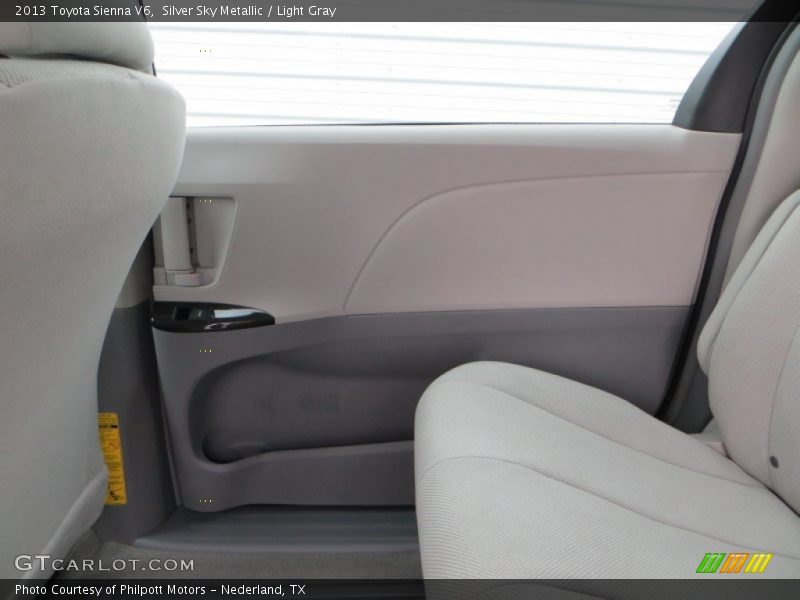 Silver Sky Metallic / Light Gray 2013 Toyota Sienna V6