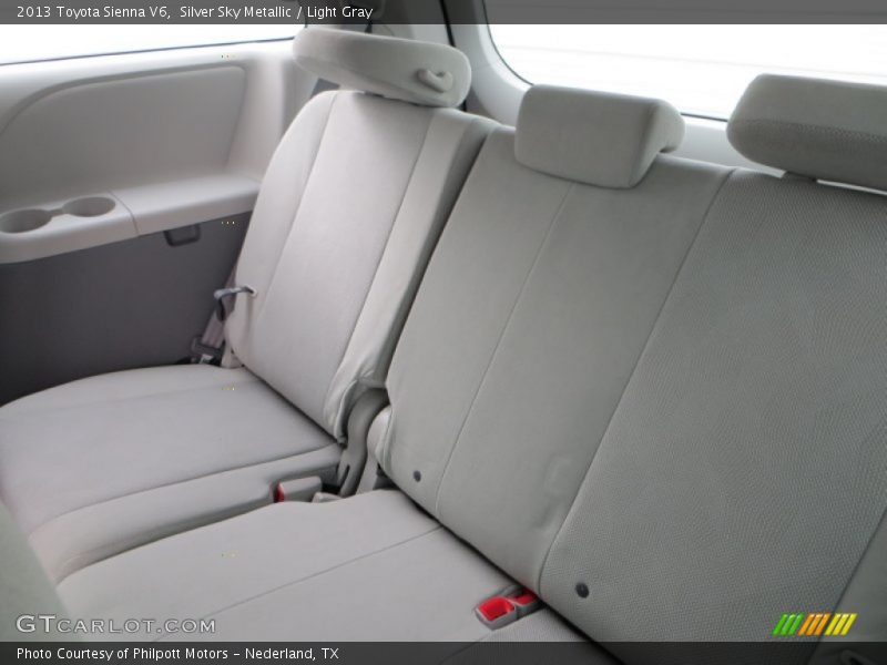 Silver Sky Metallic / Light Gray 2013 Toyota Sienna V6