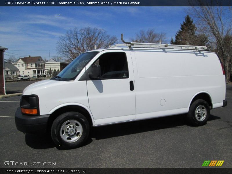 Summit White / Medium Pewter 2007 Chevrolet Express 2500 Commercial Van