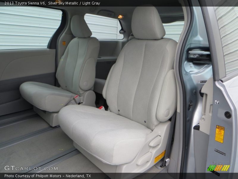Silver Sky Metallic / Light Gray 2013 Toyota Sienna V6