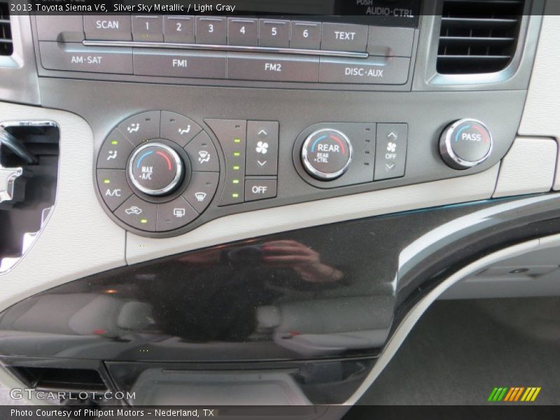 Silver Sky Metallic / Light Gray 2013 Toyota Sienna V6