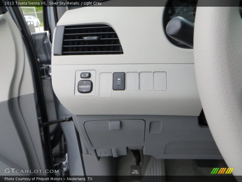 Silver Sky Metallic / Light Gray 2013 Toyota Sienna V6