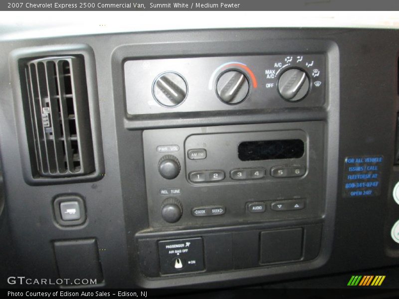 Summit White / Medium Pewter 2007 Chevrolet Express 2500 Commercial Van
