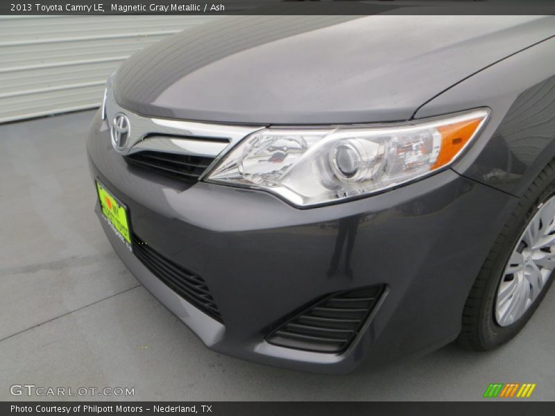 Magnetic Gray Metallic / Ash 2013 Toyota Camry LE