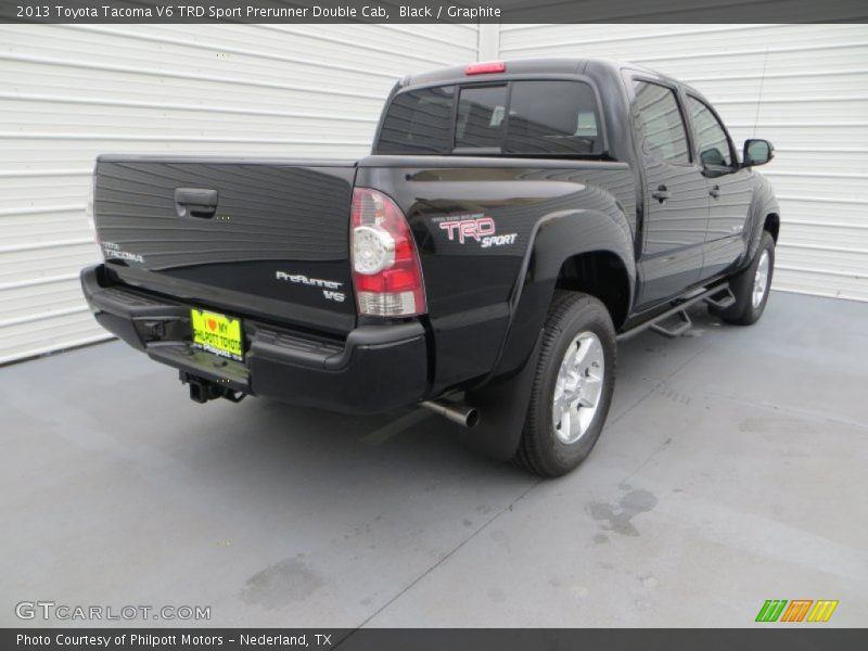 Black / Graphite 2013 Toyota Tacoma V6 TRD Sport Prerunner Double Cab
