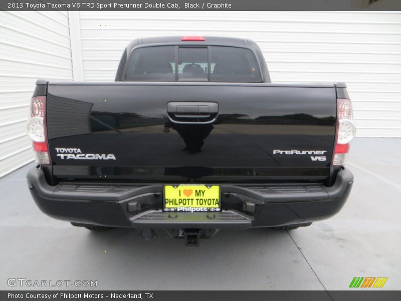 Black / Graphite 2013 Toyota Tacoma V6 TRD Sport Prerunner Double Cab
