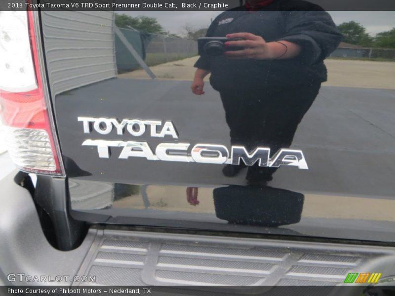 Black / Graphite 2013 Toyota Tacoma V6 TRD Sport Prerunner Double Cab