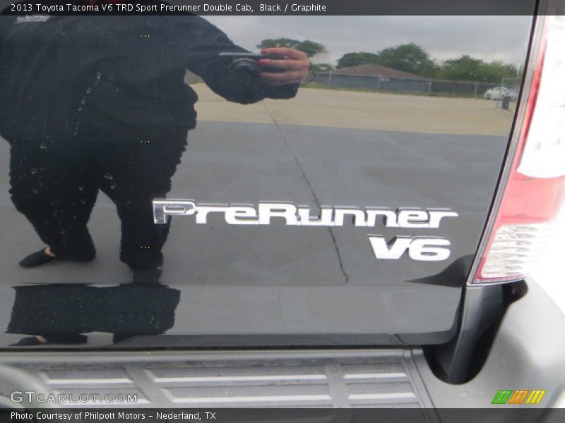Black / Graphite 2013 Toyota Tacoma V6 TRD Sport Prerunner Double Cab