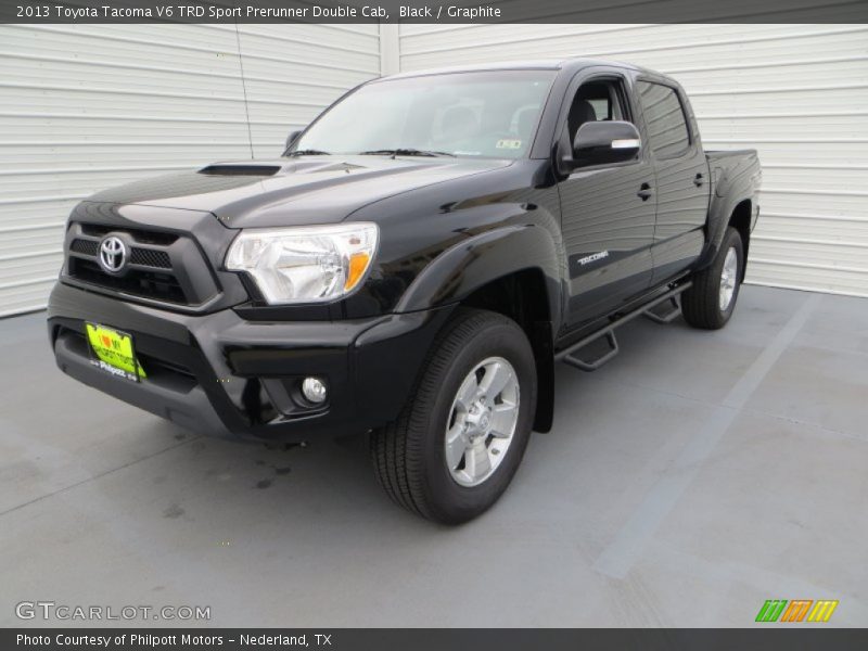 Black / Graphite 2013 Toyota Tacoma V6 TRD Sport Prerunner Double Cab