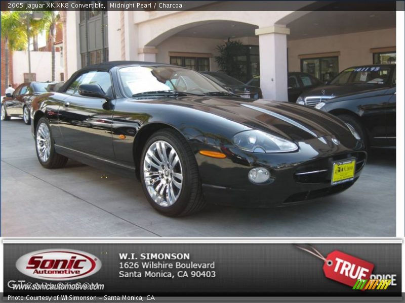 Midnight Pearl / Charcoal 2005 Jaguar XK XK8 Convertible