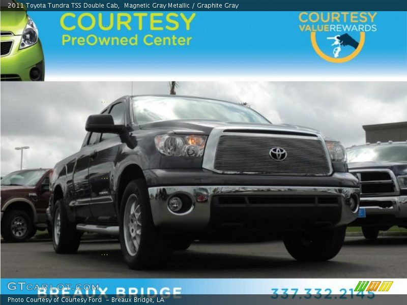 Magnetic Gray Metallic / Graphite Gray 2011 Toyota Tundra TSS Double Cab