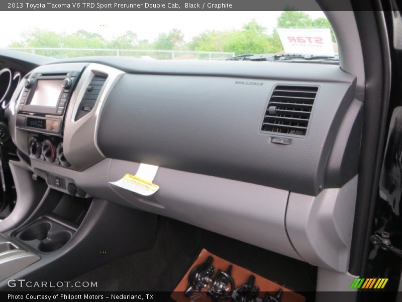 Black / Graphite 2013 Toyota Tacoma V6 TRD Sport Prerunner Double Cab