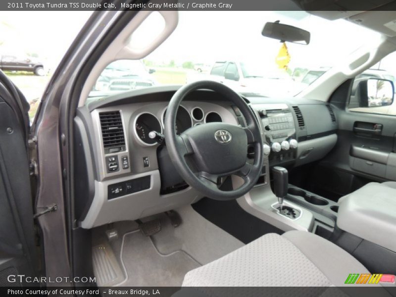 Magnetic Gray Metallic / Graphite Gray 2011 Toyota Tundra TSS Double Cab