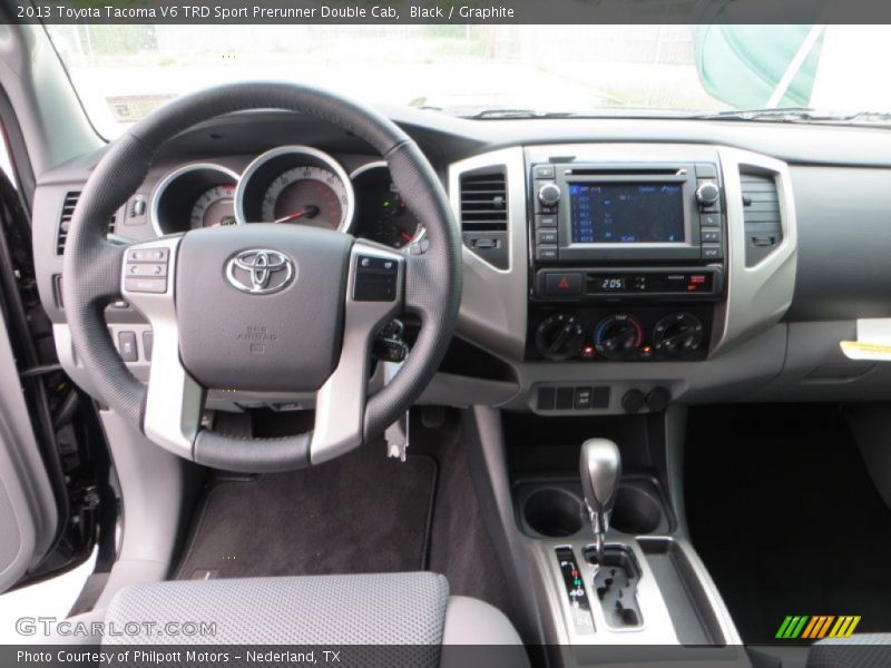 Dashboard of 2013 Tacoma V6 TRD Sport Prerunner Double Cab