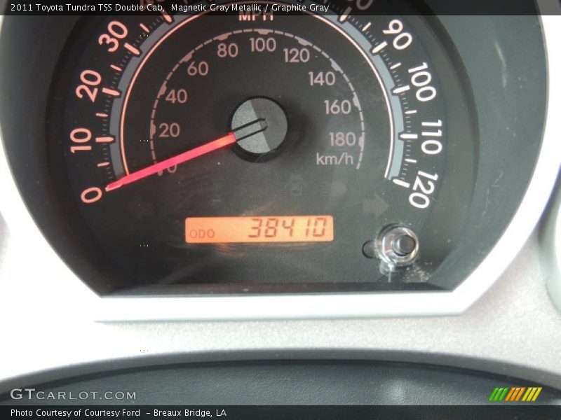 Magnetic Gray Metallic / Graphite Gray 2011 Toyota Tundra TSS Double Cab