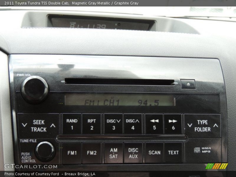 Magnetic Gray Metallic / Graphite Gray 2011 Toyota Tundra TSS Double Cab