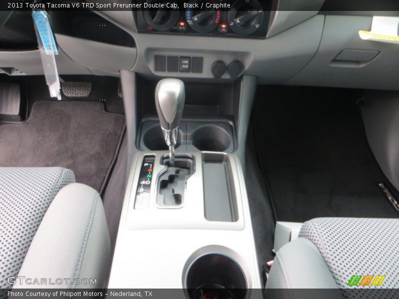  2013 Tacoma V6 TRD Sport Prerunner Double Cab 5 Speed ECT-i Automatic Shifter