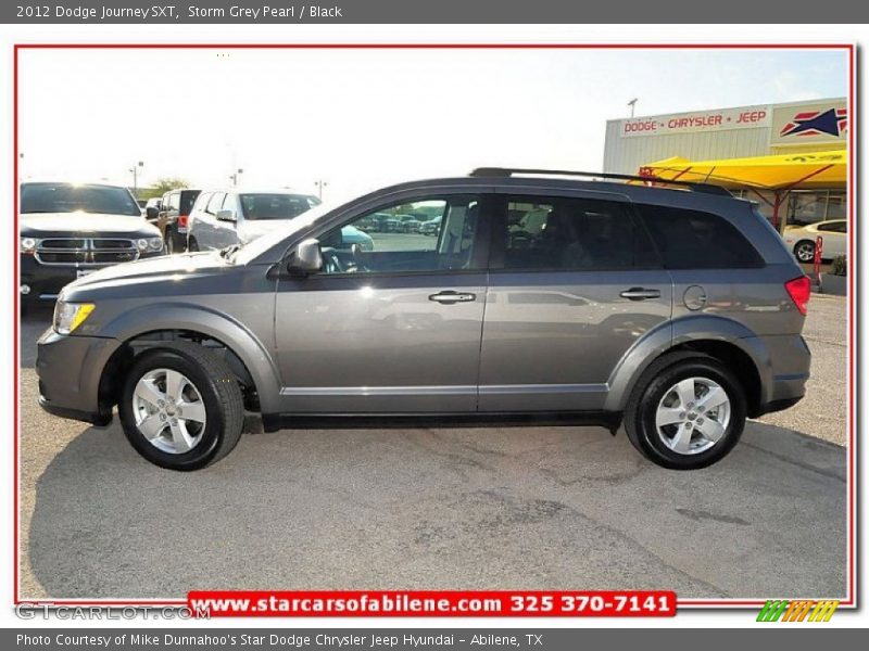 Storm Grey Pearl / Black 2012 Dodge Journey SXT