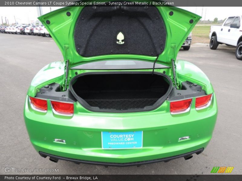 Synergy Green Metallic / Black/Green 2010 Chevrolet Camaro LT Coupe Synergy Special Edition