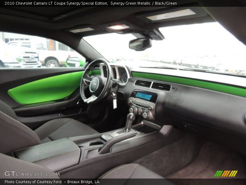 Synergy Green Metallic / Black/Green 2010 Chevrolet Camaro LT Coupe Synergy Special Edition